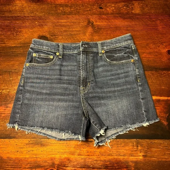 GAP high rise 4” denim shorts | 6 - Picture 1 of 5